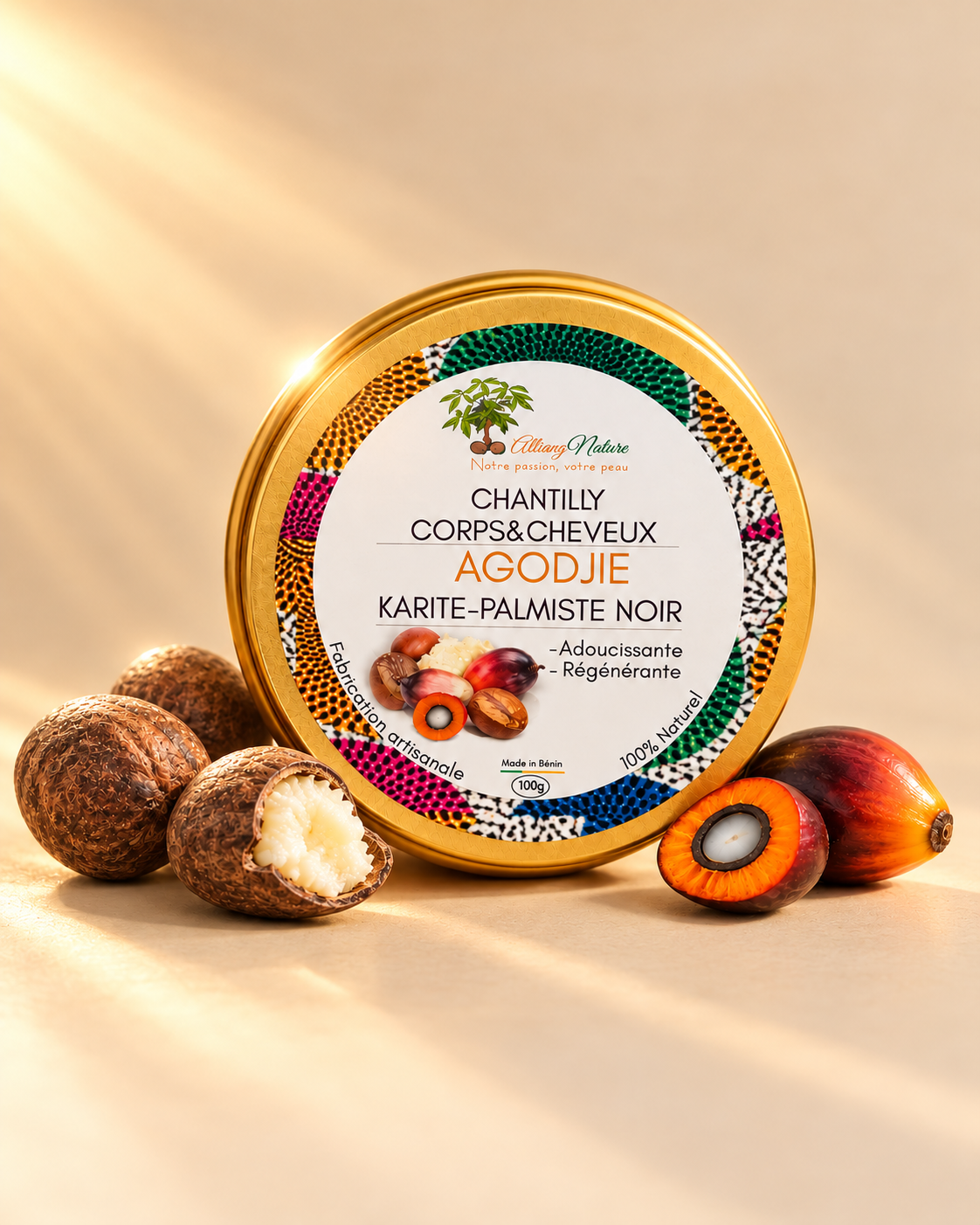 Chantilly Karité - Huile de palmiste noire AGODJIE