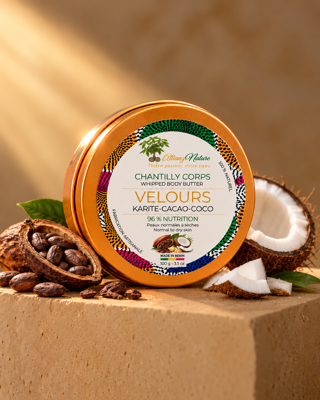 Chantilly Karité-Cacao-Coco VELOURS